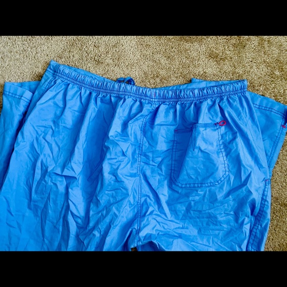 Wonderwink Ceil Blue plus size scrub pants - Picture 5 of 5